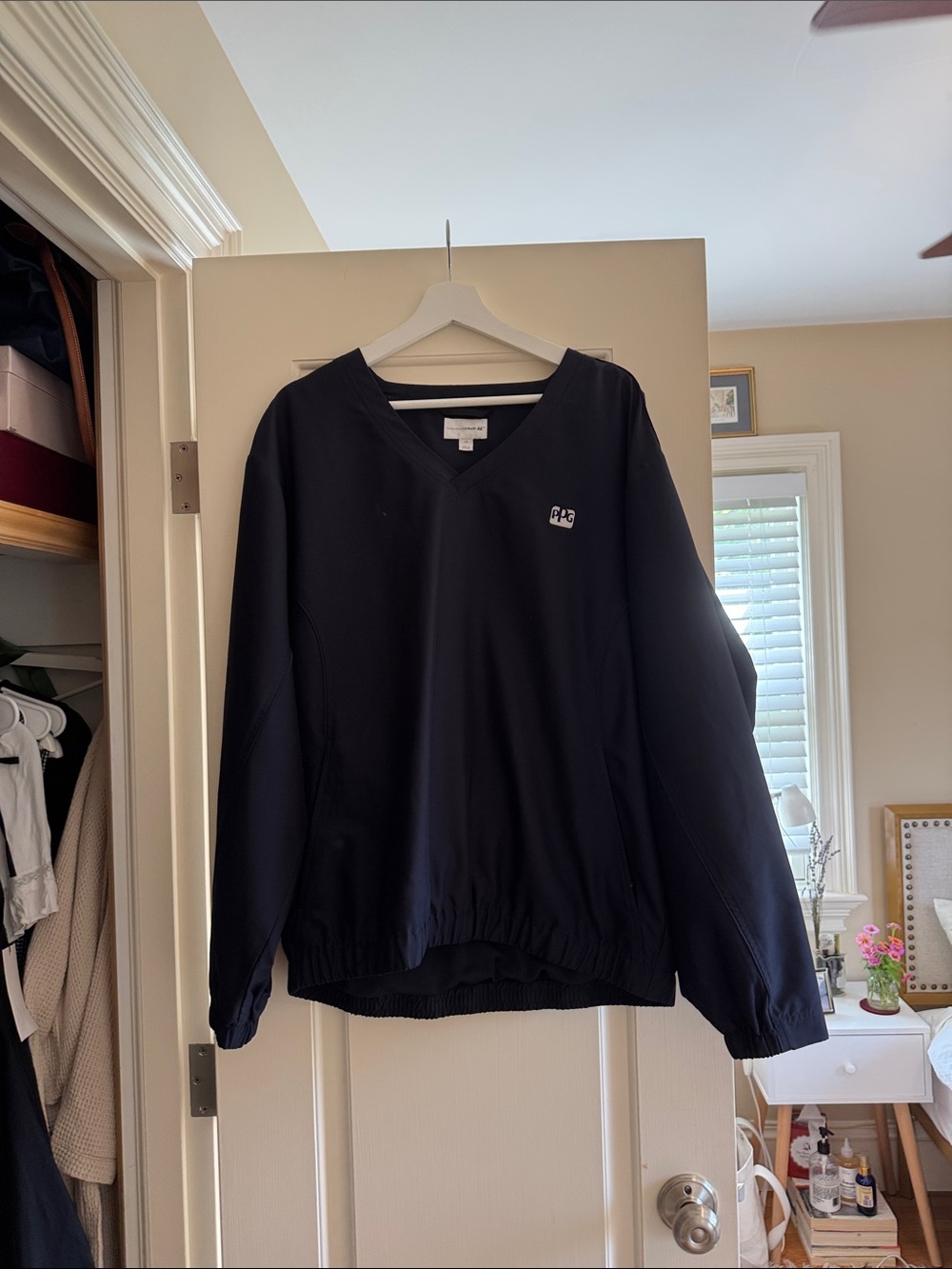Cutter & Buck Navy V-Neck Pullover Sweater